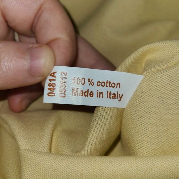 Authentic Louis Vuitton Tan Cotton Envelope Dust Bag - Picture 4 of 8